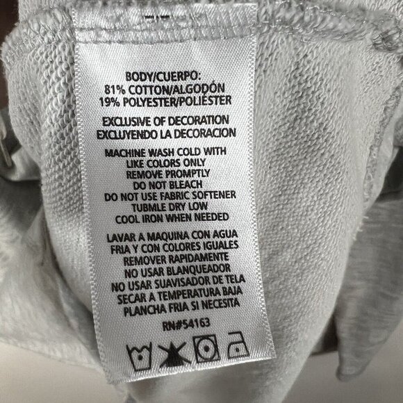 Calvin Klein Performance Hoodie Women’s XXL Gray Pullover Long Sleeve Athletic - Picture 7 of 8
